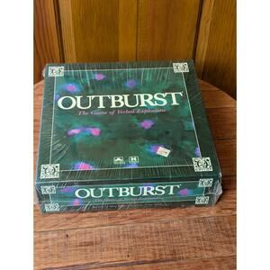 Vintage Outburst The Game of Verbal Explosions 1988 SEALED New